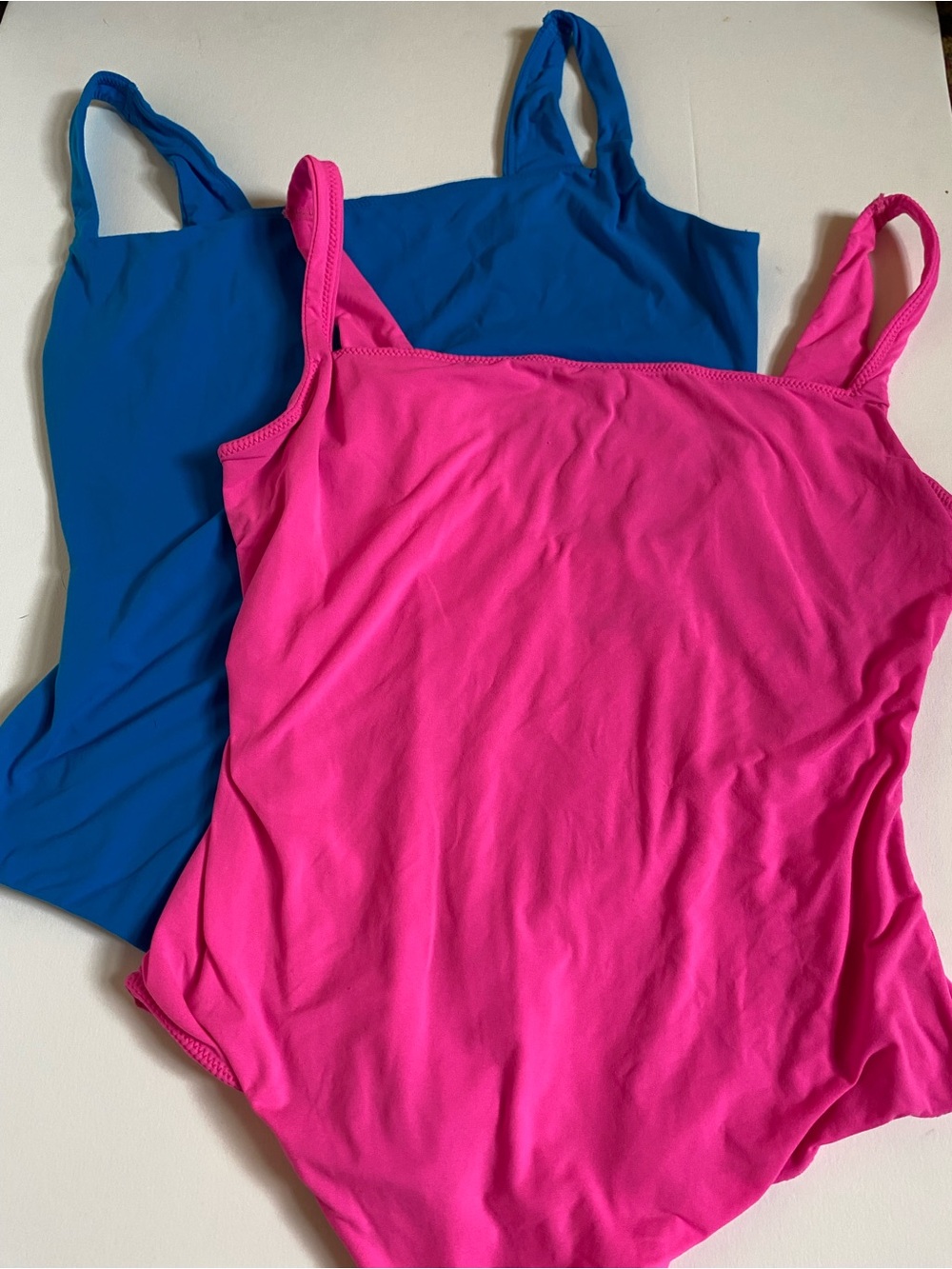 SKIMS Fits Everybody Cami Bodysuit 2-Pack Pink Blue - Picture 3 of 16